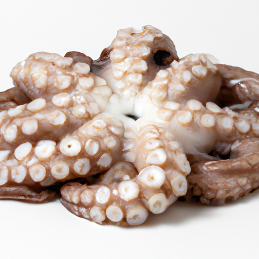 Fresh Octopus Purchased Commercially Frozen Raw