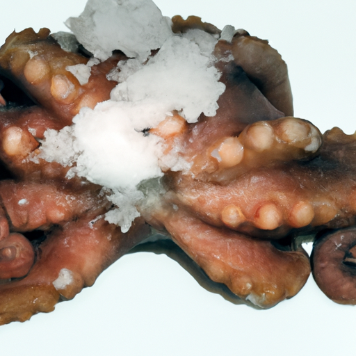 Spoiled Octopus Purchased Commercially Frozen Raw