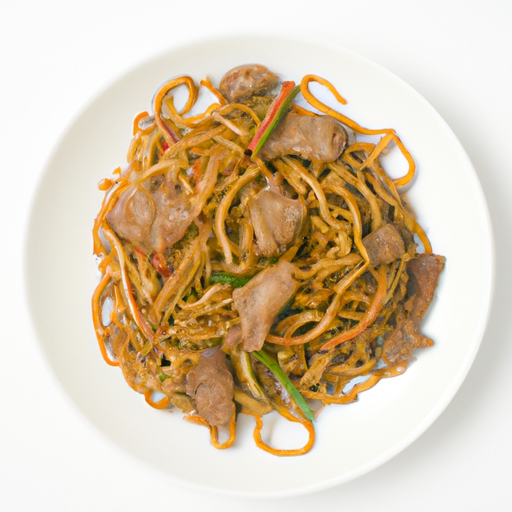 Fresh Pork Chow Mein