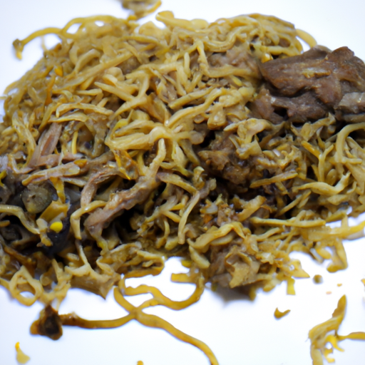 Spoiled Pork Chow Mein