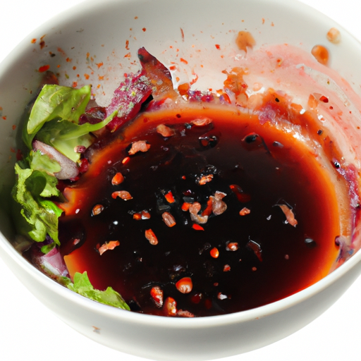 Spoiled Red Wine Vinaigrette Salad Dressing Commercially Bottled Sold Unrefrigerated Unopened