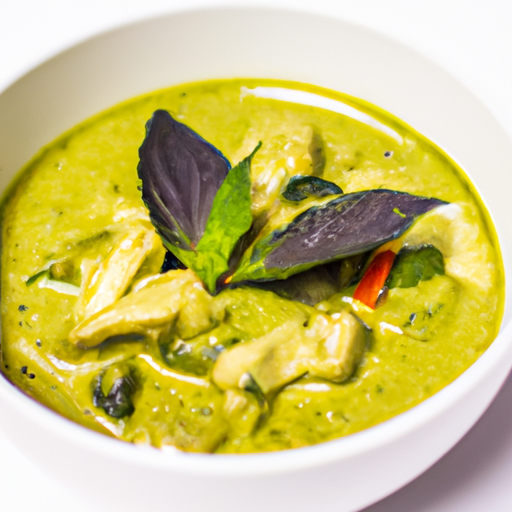 Fresh Thai Green Curry Vegan