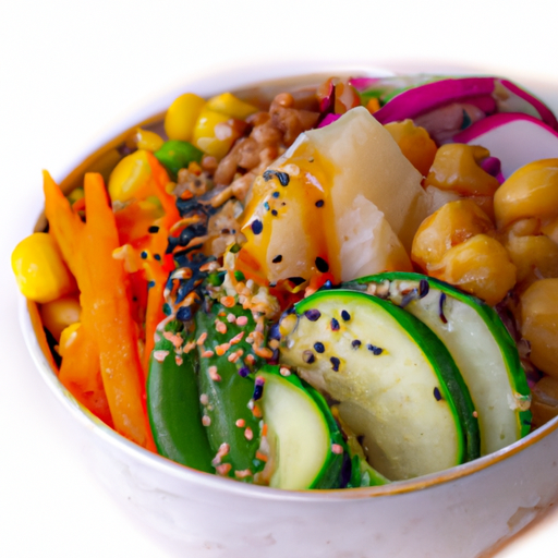 Fresh Vegan Buddha Bowl