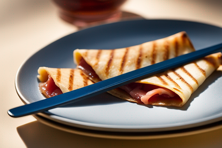 Jamon Iberico and Manchego Quesadillas