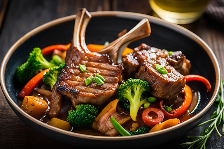 Lamb Chop Stir-Fry