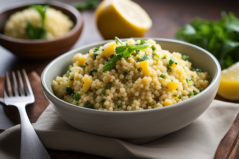 Lemon Herb Couscous Salad