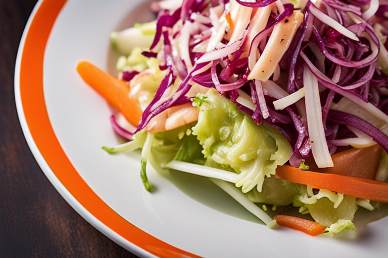 Red Wine Vinaigrette Coleslaw