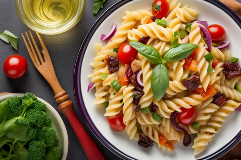 Red Wine Vinaigrette Pasta Salad