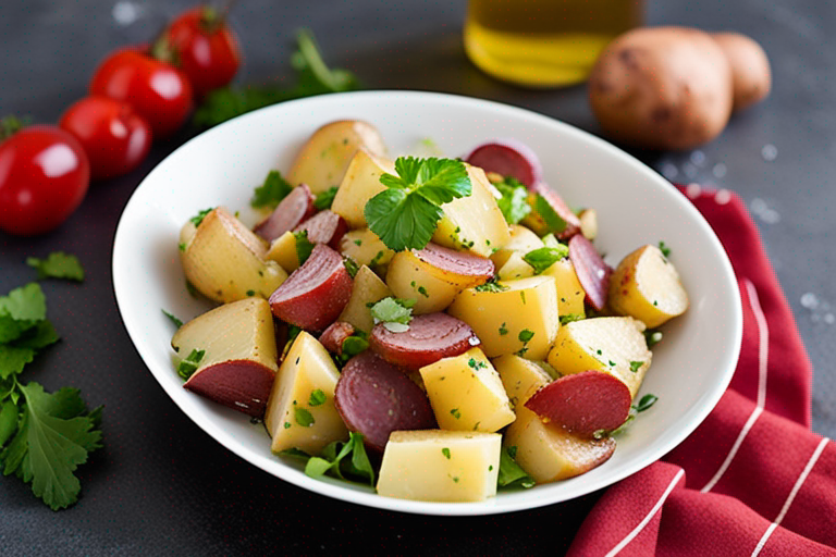 Red Wine Vinaigrette Potato Salad