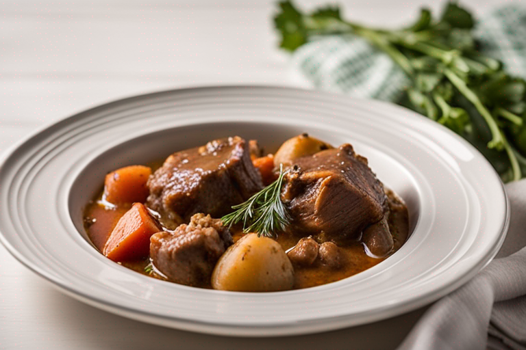 Slow Cooker Lamb Stew