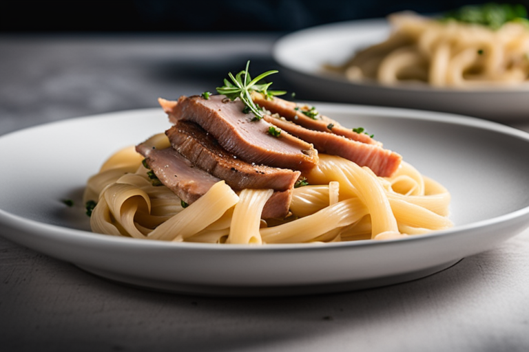 Smoked Duck Breast Pasta