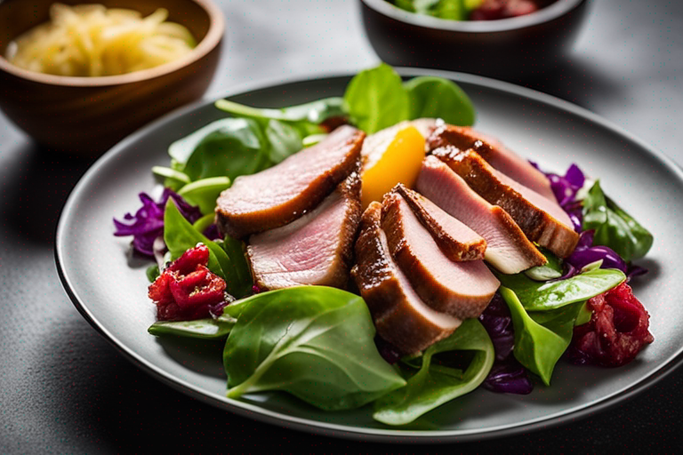Smoked Duck Breast Salad