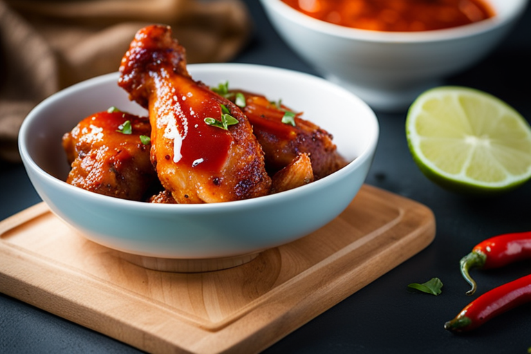 Spicy Honey Glazed Chicken