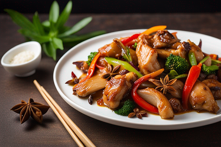 Star Anise Chicken Stir-Fry