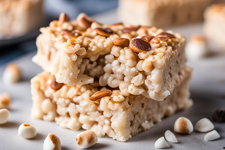 Toasted Marshmallow Rice Krispie Treats