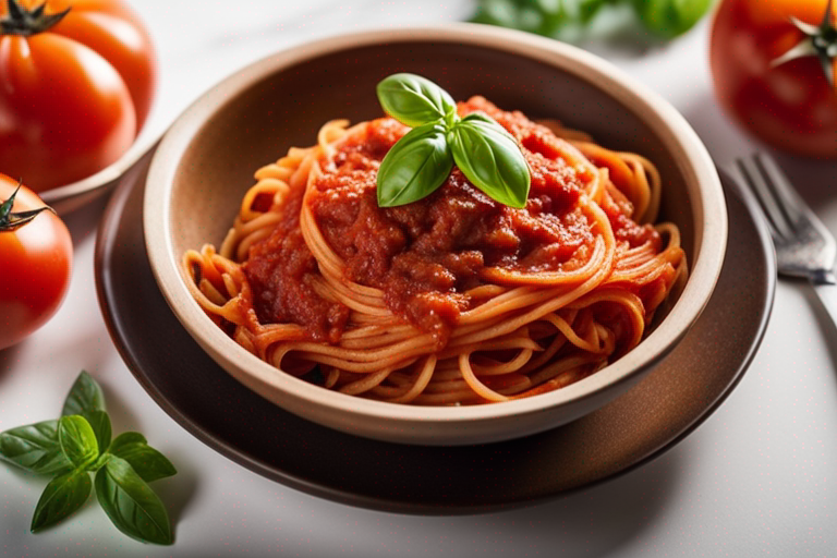 Tomato Paste Pasta Sauce