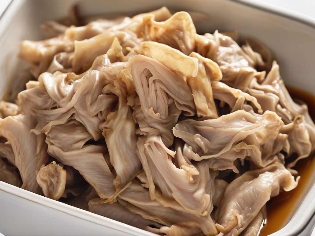 Extending the Shelf Life of Opened Chitterlings Chitlins Cooked Package