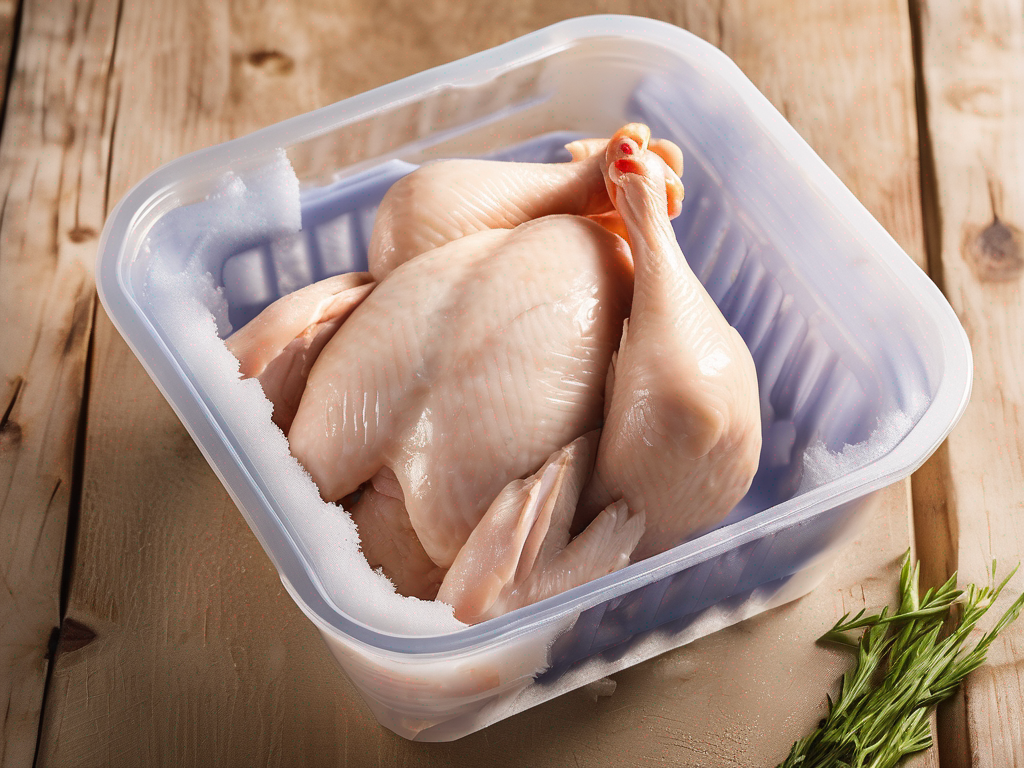 Freezing and Storing Opened Frozen Chicken for Later Use