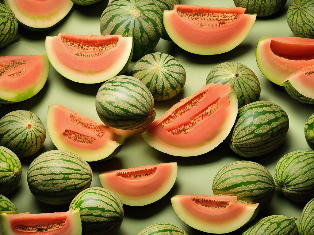 How to Properly Check for Ripeness in Crenshaw Melons Fresh Raw Whole