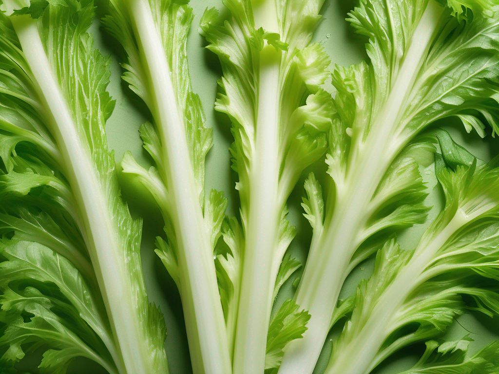 Preserving the Freshness of Celery Leaves for Weeks