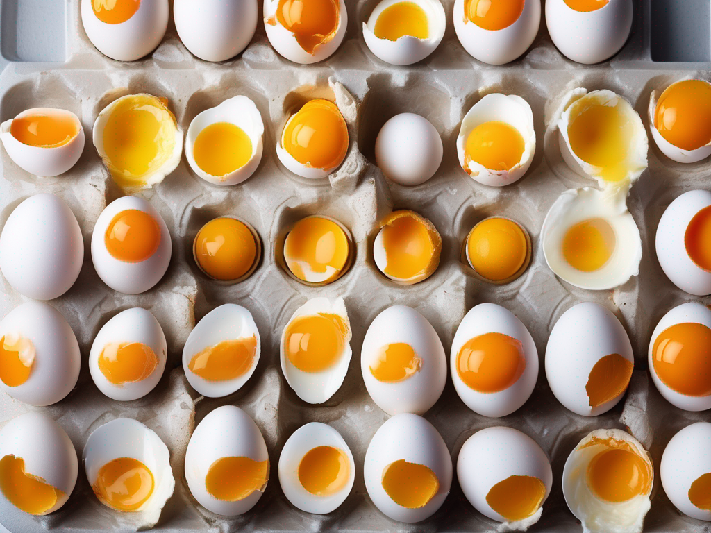 Preserving the Freshness of Egg Yolks Fresh Raw