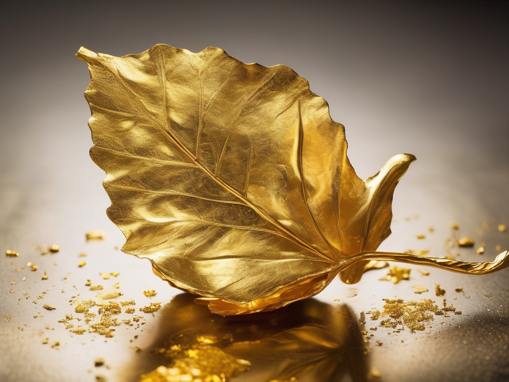 Preserving the Quality of Edible Gold Leaf in Your Pantry