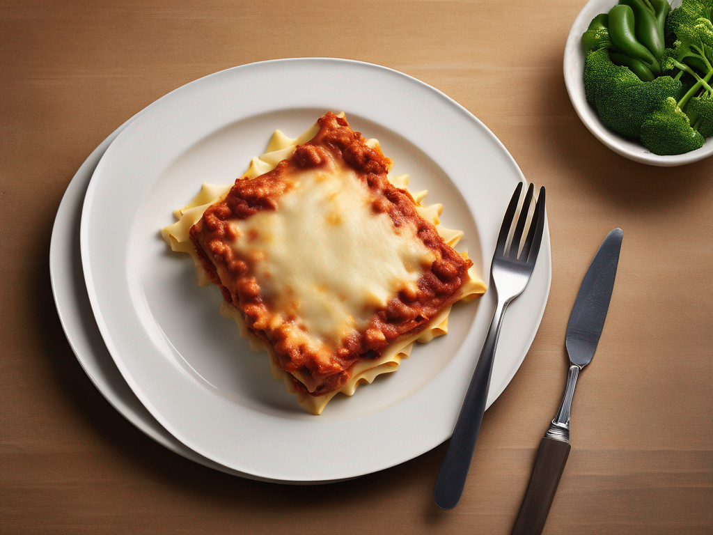 Preventing Freezer Burn on Frozen TV Dinner Lasagna