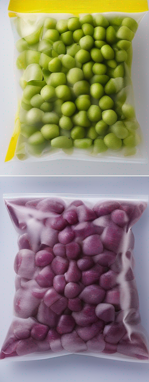 Proper Storage of Frozen Vegetables: Unopened Bag in the Freezer