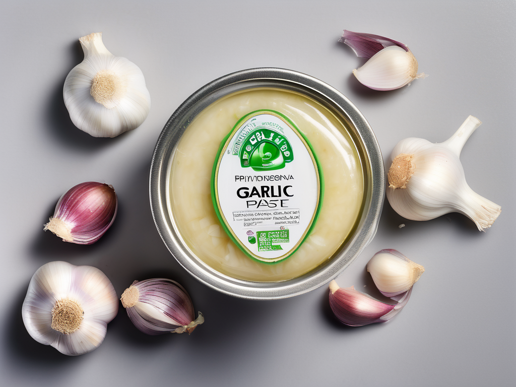 Proper Storage of Garlic Paste Commercially Packaged Opened to Extend Shelf Life