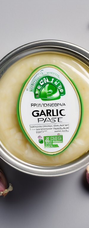 Proper Storage of Garlic Paste Commercially Packaged Opened to Extend Shelf Life