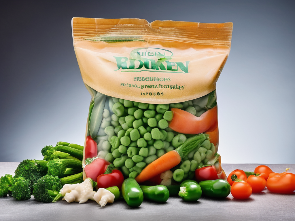 Properly Storing Frozen Vegetables in Unopened Bags to Prevent Freezer Burn