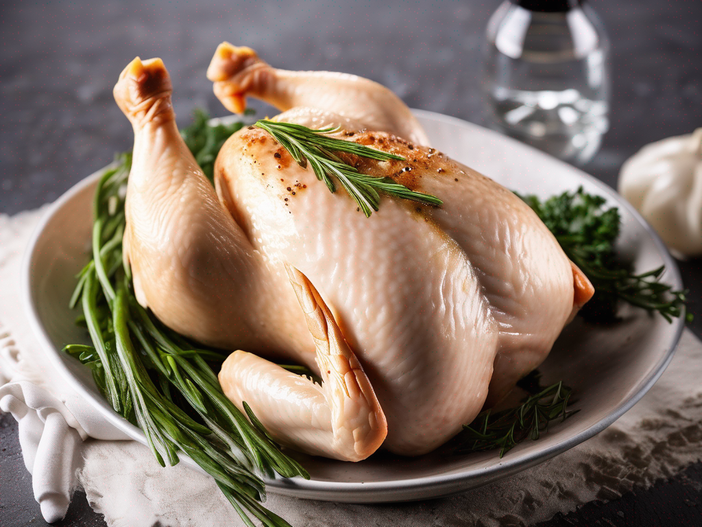 Safely Defrosting Chicken Ground Fresh Raw for Cooking