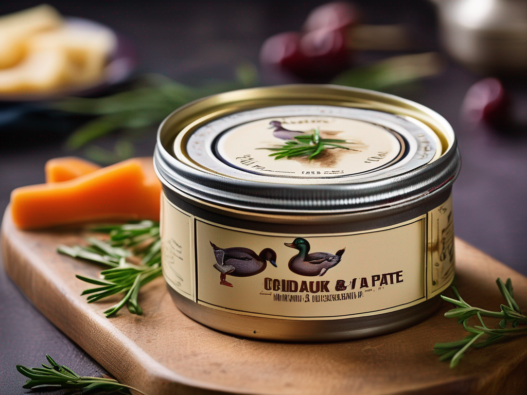 Safely Opening and Serving Duck Pate Commercially Canned Unopened