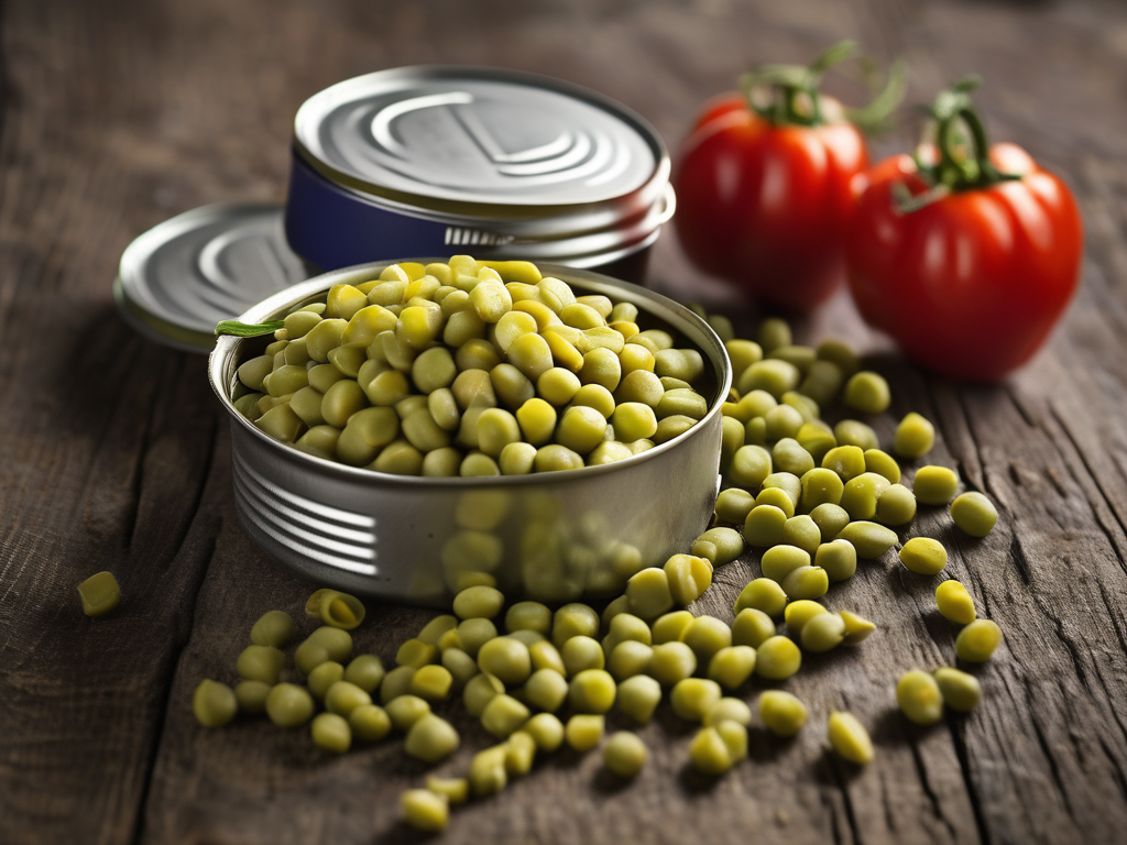 Safely Storing Opened Canned Split Peas in the Pantry