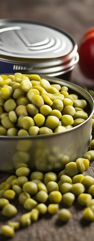 Safely Storing Opened Canned Split Peas in the Pantry