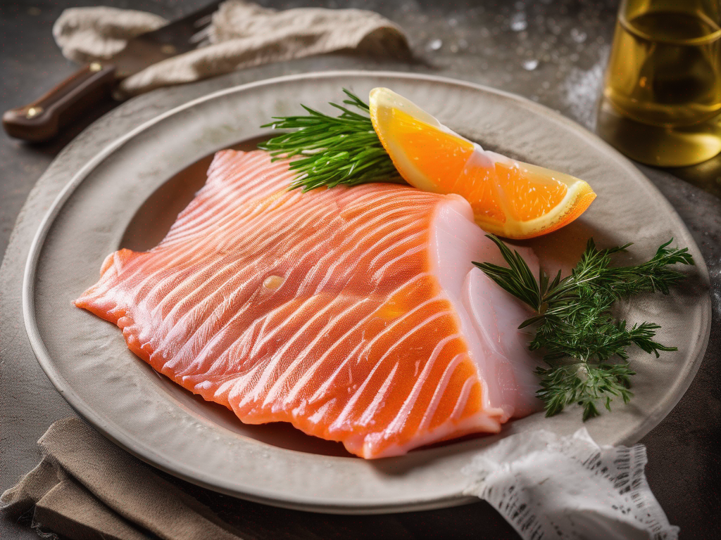 Signs of Spoiled Orange Roughy Purchased Commercially Frozen Raw in the Freezer