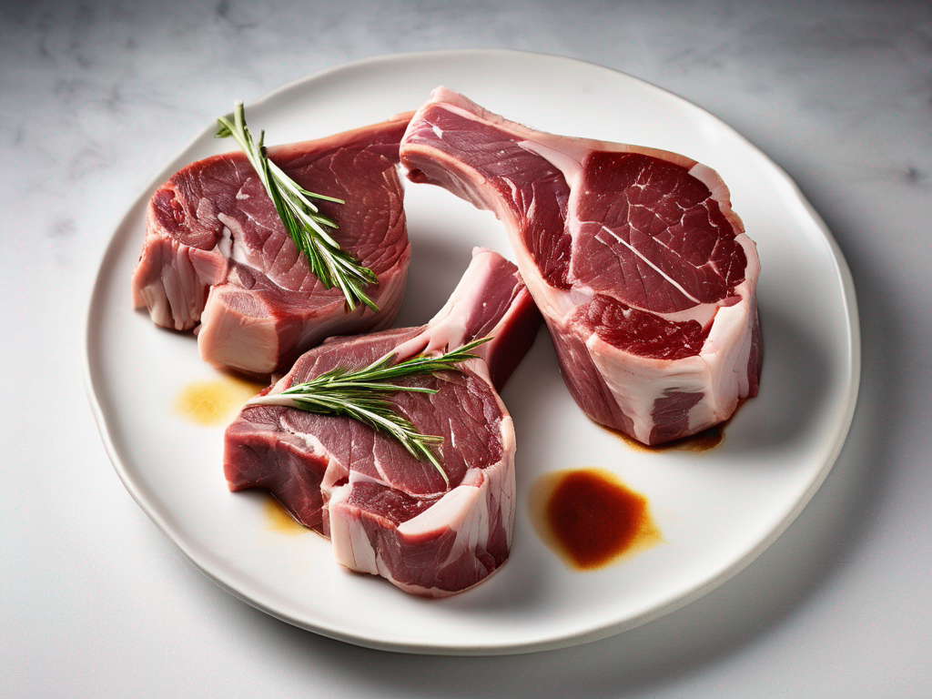 Thawing and Cooking Guide for Lamb Chops: All Cuts Including Shoulder, Loin, Rib (Commercially Frozen, Raw)