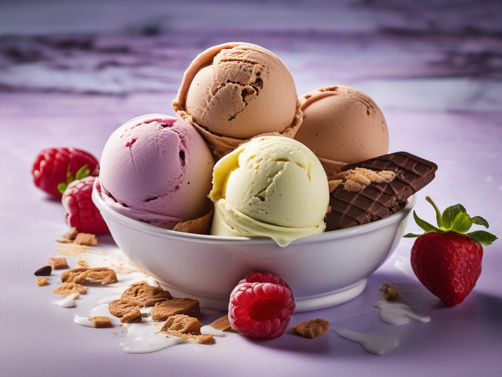 The Best Way to Store Ice Cream Commercially Frozen All Flavors Including Vanilla, Chocolate, Strawberry, Coffee, Butter Pecan in Unopened Packages